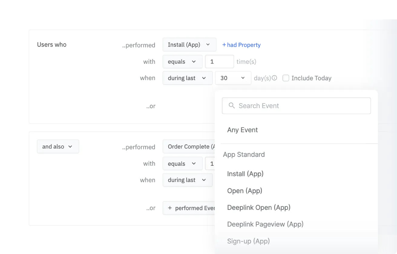Granular property-based filtering