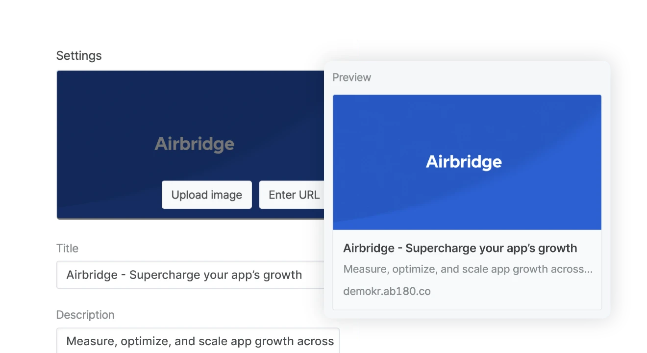 社交分享预览控制